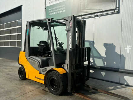 Diesel gaffeltruck 2016  Jungheinrich DFG430s Heftruck Diesel (3)