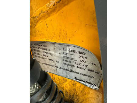 Elektro čtyřkolový VZV 2018  Jungheinrich EFG430k Heftruck (8)