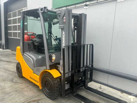 Gázüzemű targoncák 2016  Jungheinrich TFG425s Heftruck (6)