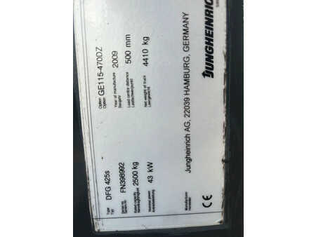 Dieseltruck 2009  Jungheinrich DFG425s Heftruck (9)