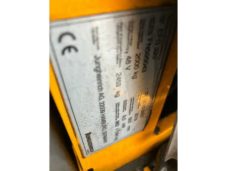 Sähkö - 4 pyör 2019  Jungheinrich EFG320 Heftruck (6)