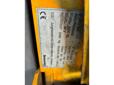 Sähkö - 4 pyör 2019  Jungheinrich EFG320 Heftruck (5)