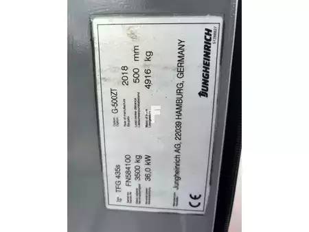Carretilla elevadora GLP 2018  Jungheinrich TFG 435s Heftruck (10)