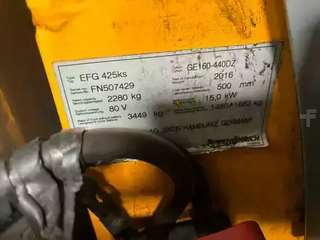 Eléctrico - 4 rodas 2016  Jungheinrich Heftruck (6)