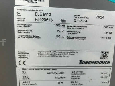 Ruční paletový vozík 2024  Jungheinrich Palletwagen EJE M13 (NEW!!!) (9)