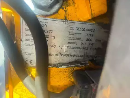 Eléctrica de 4 ruedas 2019  Jungheinrich EFG320 Heftruck (6)