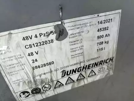 Carrelli elettrici 4 ruote 2016  Jungheinrich EFG 215 Heftruck (6)