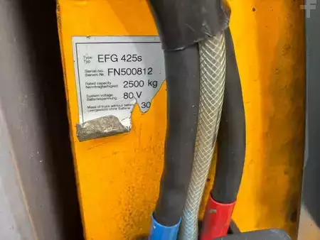 4-wiel elektrische heftrucks 2013  Jungheinrich EFG425s Heftruck (8)