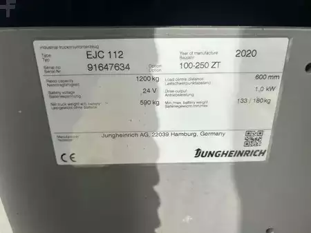 Ruční paletový vozík 2020  Jungheinrich Palletwagen EJC 112 (5)