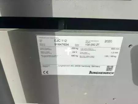 Ruční paletový vozík 2020  Jungheinrich Palletwagen EJC 112 (6)