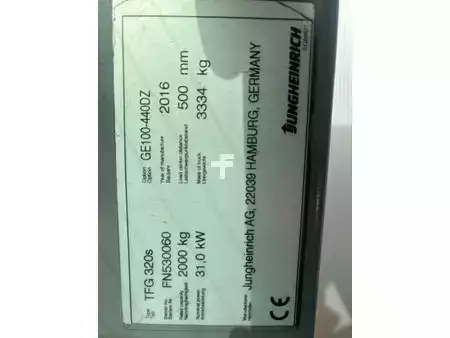 Carretilla elevadora GLP 2016  Jungheinrich TFG320s Heftruck (6)