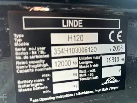 Dieselstapler 2006  Linde H120 Heftruck (13)