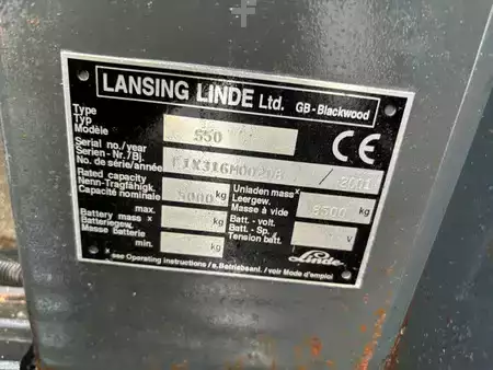 Zijlader 2001  Linde S50 Sideloader Diesel (11)