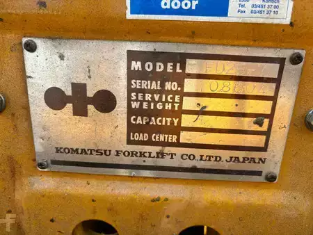 Dieseltrukki - Komatsu FD 2.5 Heftruck Diesel (7)