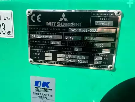 Carrelli elevatori GPL 2019  Mitsubishi FG35NT Heftruck (8)