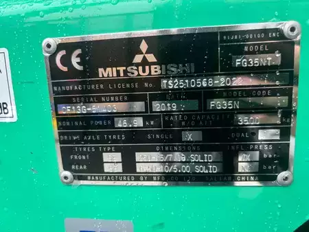 Carrelli elevatori GPL 2019  Mitsubishi FG35NT Heftruck (8)