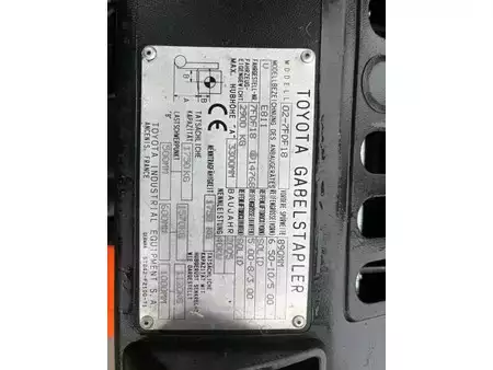 4-wiel elektrische heftrucks 2005  Toyota 1.8 Heftruck Diesel (9)