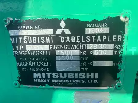 Diesel heftrucks 1994  Mitsubishi FD15 Heftruck Diesel (10)