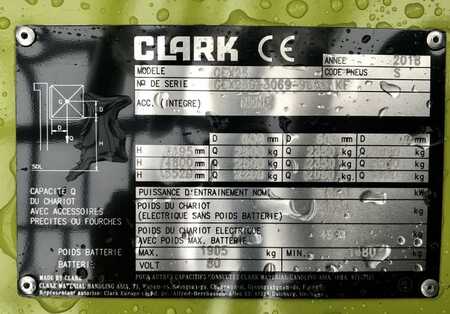 Elektro čtyřkolový VZV 2018  Clark GEX25 (4)