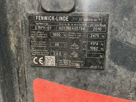 4-wiel elektrische heftrucks 2010  Fenwick E16PH-01 (9)