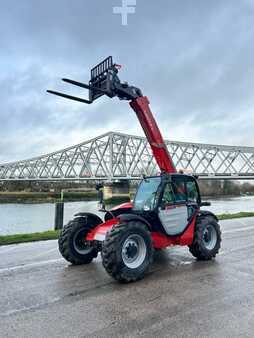 Gas gaffeltruck  Manitou MT733 (10)