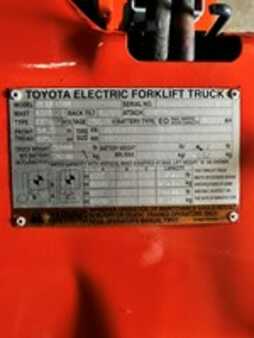 Eléctrica de 4 ruedas  Toyota 7FBEU20 (7) 