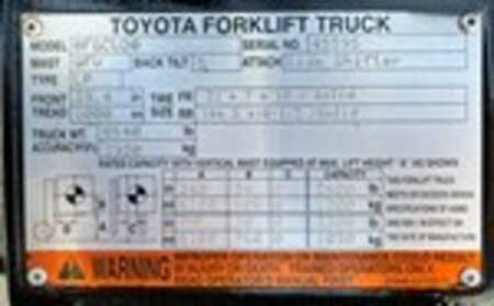 Propane Forklifts 2012  Toyota 8FGCU20 (7)