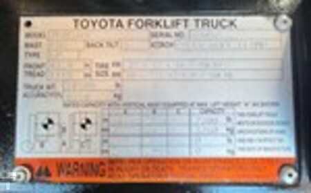 Propane Forklifts 2012  Toyota 7FGCU45 (8)