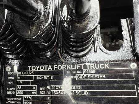 Propane Forklifts 2019  Toyota 8FGCU25 (23)