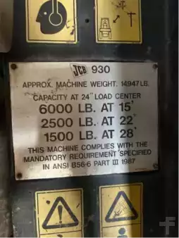 Diesel Forklifts 2011  JCB 930 (5)