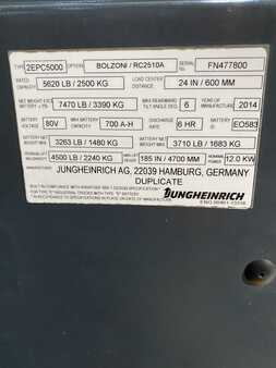 El truck - 4 hjulet 2014  Jungheinrich 2EPC5000 (13) 