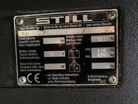 Apilador eléctrico 2012  Still EGV-20 (11)