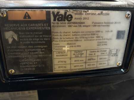 Elektromos 4 kerekű 2012  Yale ERP30VL (14)
