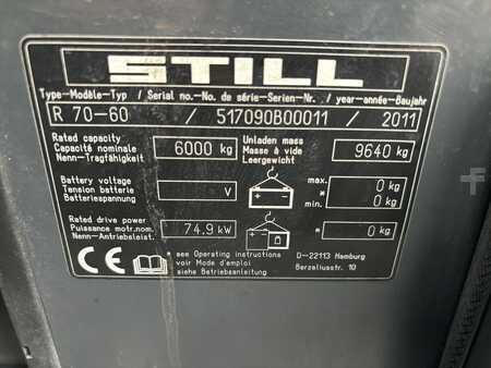 Diesel gaffeltruck 2011  Still R70-60 (13)