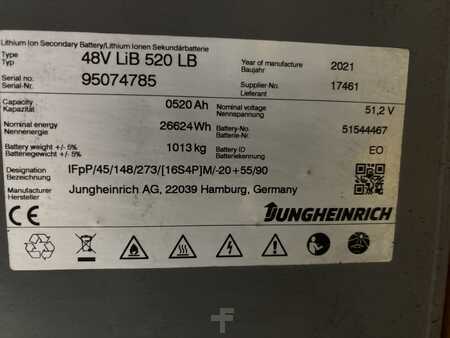 Eléctrica de 3 ruedas 2018  Jungheinrich EFG 220 (8)