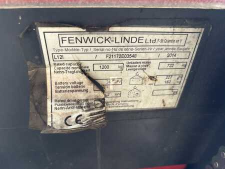 Ruční vysokozdvižný vozík 2014  Linde L12i (10)