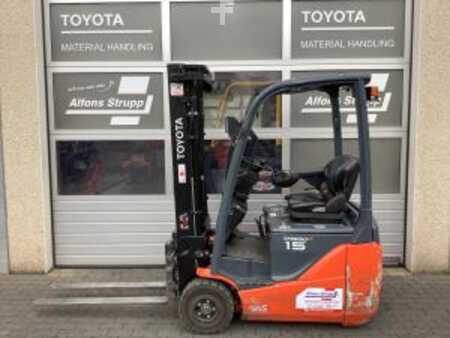 Elektrisk- 3 hjul 2016 Toyota 8FBET15 (1)