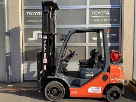 Gas gaffeltruck 2016 Toyota 02-8FGF20 (1)