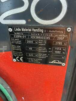 El truck - 4 hjulet 2007  Linde E20PH-01 (10)