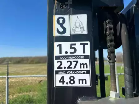 El truck - 4 hjulet 2024  HC (Hangcha) CPD 15-XEY2-SI | 2024 (13)