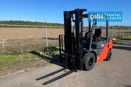 Dízel targoncák 2022  Toyota 8 FDF 25 | 2022 (4)