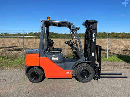 Wózki widłowe diesel 2022  Toyota 8 FD F 25 (4)