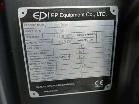 Låglyftare El 2020  EP Equipment Equipment EPL 154 (1500 KG!!) (13)