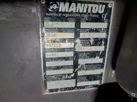 Rough Terrain Forklifts 2014  Manitou MH25-4 T BUGGIE S2-E3 (17)