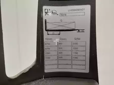 Chariots à mât rétractable 2015  Lafis 200 DTFVRG 725 LUMS (9)