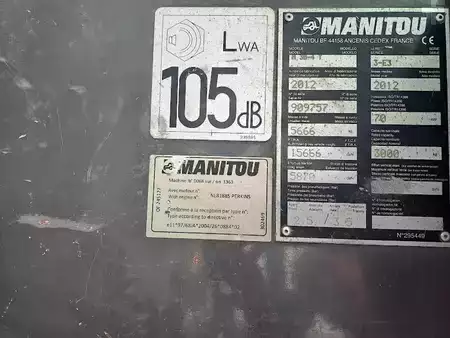 Chariots élévateurs tout terrain 2012  Manitou M30-4 T S3 E3 (9)