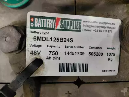 Eléctrica de 3 ruedas 2006  Yale ERP18ATF (11)