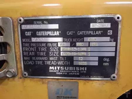 LPG heftrucks 2008  CAT Lift Trucks GP30NT (8)