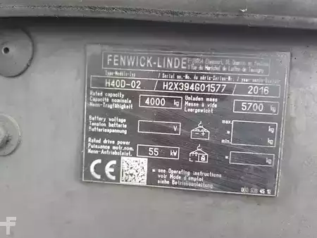 Dieselový VZV 2016  Linde H40D-02 (9)