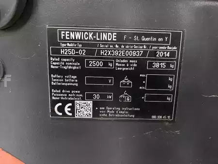 Dízel targoncák 2014  Linde H25D-02 (9)